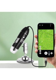 Resim Monozone 1600x Dijital Mikroskop Cilt Saç Analiz Sa2mp Usb 8led 