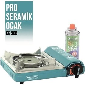 Resim Orcamp Tekli Portatif Pro Seramik Ocak Mavi Ck-508 Mavi 