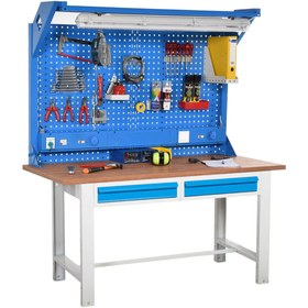 Resim starçelik Atölye Çalışma Tezgahı (1600x720x830-930/1844 mm) 