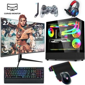 Resim İzoly Nextgen R5-D-X I5 14400F 32GB Ddr5 1tb M.2 Nvme Rtx 4060TI 8gb 27" 200HZ 240MM Sıvı Soğutma Oyuncu Masaüstü Bilgisayarı 