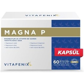 Resim Vitafenix Magna P 60 Bitkisel Kapsül 