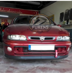 Resim Fiat Marea 1997-2007 Uyumlu H Lip Esnek Ön Lip 2 Parça Karlık Ön Ek Tampon Altı Dil 