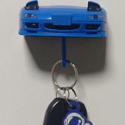 Resim RX-7 Duvara Monte Anahtarlık, JDM Tarzı - Dayanıklı Plastik Araba Tutkunu Dekoru, Minimalist Japon Drift Tasarımı, Garaj İçin Uygun, Erkek Ev Dekorasyonu 
