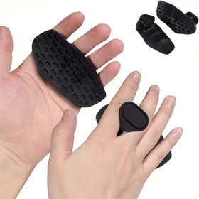 Resim Kaymaz Egzersiz Tutuşları - Erkekler ve Kadınlar İçin Uygun, Ağırlık Kaldırma, Çekme, Spor Salonu Eğitimi ve Egzersizler İçin Ergonomik Kauçuk El Koruyucuları. 
