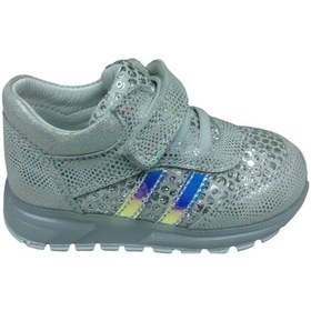 Resim Ortopedikal Özpınarcı Kız Çocuk Spor Ayakkabı % 100 Doğal Deri (485237690) Gümüş 