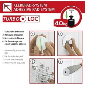 Resim 19743100 Turbo-Loc Adapter Duo Olmadan Krom - Delme, Krom Kaplama Metal, Krom 