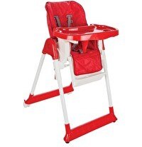 Resim Pilsan Yükseklik Ayarlı ve Kademeli Ön Tepsili Süper Mama Sandalyesi - Kırmızı 