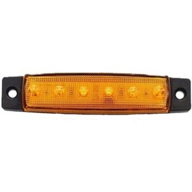 Resim Parmak Lamba 6 Ledli 12-24V Sari 504631926 