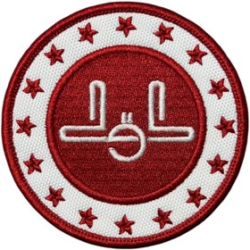 Resim Ex Patch Diyanet İşleri Başkanlığı Logosu Nakış Peç Patch - 8 cm 