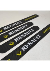 Resim Renault Scenic Uyumlu Carbon Kapı Eşiği 4'Lü Set Kırılmaz (548480529) 