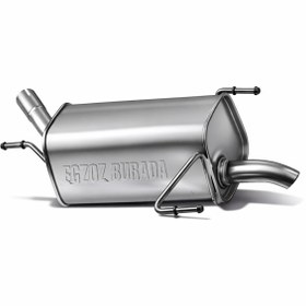 Resim egzoz burada Opel Corsa C Arka Egzoz Son Susturucu 1,2İ-16V 2000-06 