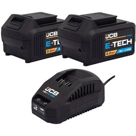 Resim Jcb 18 V 3.0 Ah Lithium-ion Batarya Ve Şarj Cihazı Seti 