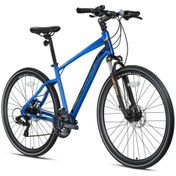 Resim Kron Tx 150 Hd Hidrolik Disk Fren 28 Jant Profesyonel Şehir Bisikleti - 2021 Mavi Renk 16'' Kadro 