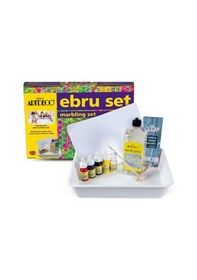 Resim Artdeco Y 016 Ebru Başlangıç Seti 5 Renk 