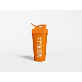 Resim Gorilla Nutrition Shaker Turuncu Üzeri Beyaz Baskılı Turuncu 