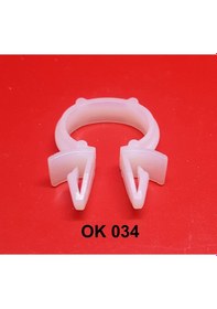 Resim Dübelli Kablo Klips Omega Kablo Tutucu Ok-34 250 Adet 