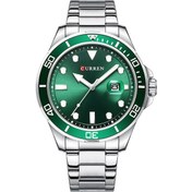 Resim Yifomall Curren 8388 Erkek Kol Saati - Klasik Kuartz, Luminöz Gündelik Takvimli, 3atm Su Geçirmez, Yeşil Gösterge Paneli Ve Beyaz Kasa Çok Renkli 