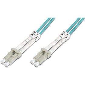 Resim Beek Lc-lc Fiber Optik Patch Kablo, Multimode Om 3 50/125 Duplex, 3.0mm, Lszh, 10 Metre 