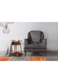 Resim Madrid Berjer Babyface Antrasit Koyu Gri 