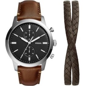 Resim Fossil FFS5967SET Erkek Kol Saati ve Bileklik Seti 