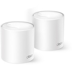 Resim Tp-Link Deco X10(2-pack)AX1500 ev-fi 6 Sistemi 2'li paket (3yıl üretici garantili) 