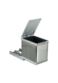 Resim Pelikan Raylı Dolap Içi Çöp Kovası 21700 Paslanmaz Krom 16 L 