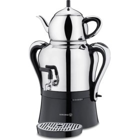 Resim Allians Paslanmaz Çay Semaveri, Dayanıklı ve Şık Tasarım, Kolay Kullanım 