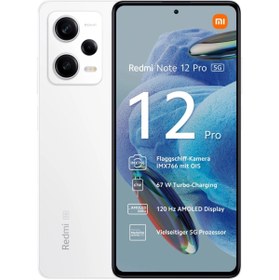 Resim Xiaomi Redmi Note 12 Pro 5G TR Garanti | 128 GB 11 GB Beyaz 