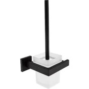 Resim Xhang Siyah Modern 304 Paslanmaz Çelik Banyo Donanım Seti Siyah Yağlı Bronz Kare Taban Duvara Montaj Banyo Aksesuarları | Banyo Donanım Seti | Banyo Donanım Banyo Aksesuarları (Yurt Dışından) 