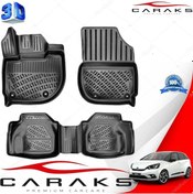 Resim Honda Jazz Executive 3D Havuzlu Paspas 2021 Sonrası Caraks Marka N11.23463 