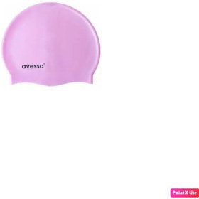 Resim Avessa 8170 Unisex Yetişkin Yüzücü Deniz Gözlüğü Buğu Yapmaz Havuz Gözlüğü Pembe + Silikon Bone 