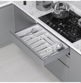 Resim Starax Çekmece İçi Kaşıklık Beyaz En 74 CM Derinlik 49 CM 