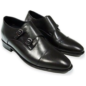 Resim Tokalı +7/+9cm Boy Uzatan Gizli Topuk Klasik Damatlık Ayakkabı 