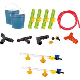 Resim TavPet Nipel Suluk Seti Montaj Aparatlı 40 Lt Depolu (Set/66) 