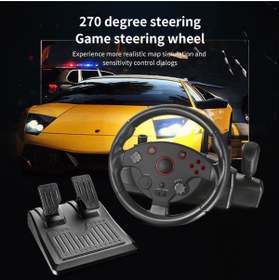 Resim İMEXTECH Gerçek Sürüş Deneyimi 270 Derece PS4/PS3/XBOX ONE/XB360/PC Yarışçı Oyun Direksiyonu 
