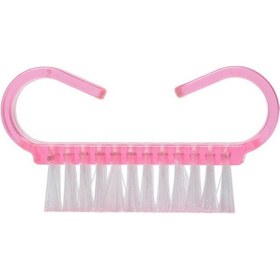 Resim Sones 10 Adet Temizleme Fırçası Araçları Tırnak Sanatı Bakımı Manikür Pedikür Toz Temizleme Küçük Açı Temizleme Fırçaları Pembe 