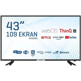 Resim ONVO Ov43400 43” Uydu Alıcılı Tv 