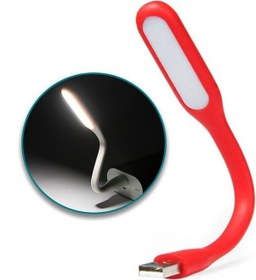 Resim Usb Lamba Klavye Led Işık Kırmızı 
