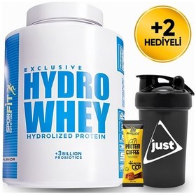 Resim Sporfit Nutrition Hydrowhey Protein Tozu 1920 Gr 60 Servis Çikolata + 3 Milyar Probiyotik + Shaker + Protein Kahve Hediyeli Çikolata Aromalı 
