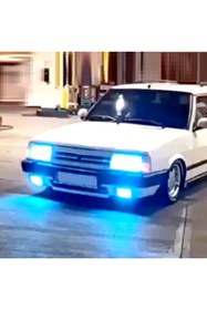 Resim Fardoktoru H4 Buz Mavi Led Xenon Ampul Tofaş Şahin Doğan Kartal Tempra Tipo 