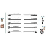 Resim Doduco 7724 Bujı Kablo Takımı R19 