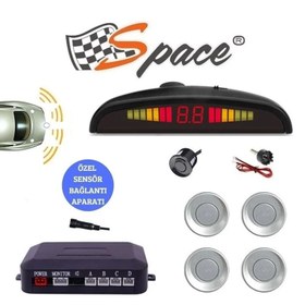 Resim Space Park Sensörü Türkçe Sesli 22 mm Gri / GUPR19-G 