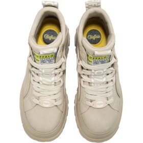 Resim Kadın Oxford ( Klasik) 1622064 Buffalo Aspha Nc Mıd - Vegan Nubuck - Beige 