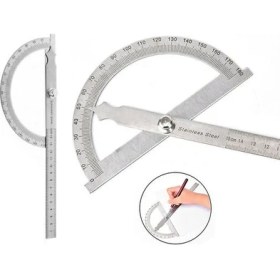 Resim Venoa Açılı Gönye 0-180 Dereceli 80X120 mm 