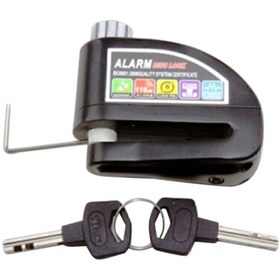 Resim Universal Ürünler - Motorsiklet Motor Alarmlı Disk Kilidi 6mm 110db Ses Kalitesi(DİSK RENGİ KARIŞIK GÖNDERİLİR) 