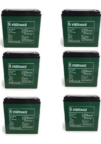 Resim Yiğit 12v 24 Ah Jel Motorsiklet Akü 6'lı Set 