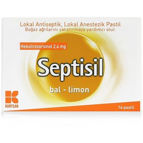 Resim Septisil Bal - Limon 16 Pastil 
