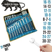 Resim Genel Markalar 21 Parça Düz-yıldız Anahtar Takımı 