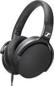 Resim Sennheiser HD 400S kulaklık arka yüzlü, çıkarılabilir kablo üzerinde açma düğmeli akıllı uzaktan kumanda 