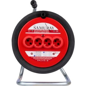 Resim İNWATT Seyyar Makaralı Uzatma Kablosu 3x2,5mm 50 mt - 32550 